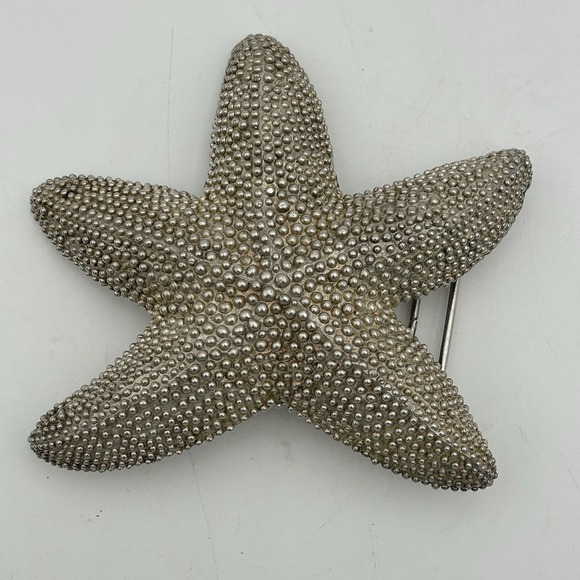 Vintage‎ Margarita Barrera Signed Starfish Belt Buckle c.1995 Tweed\'s Request main image 5
